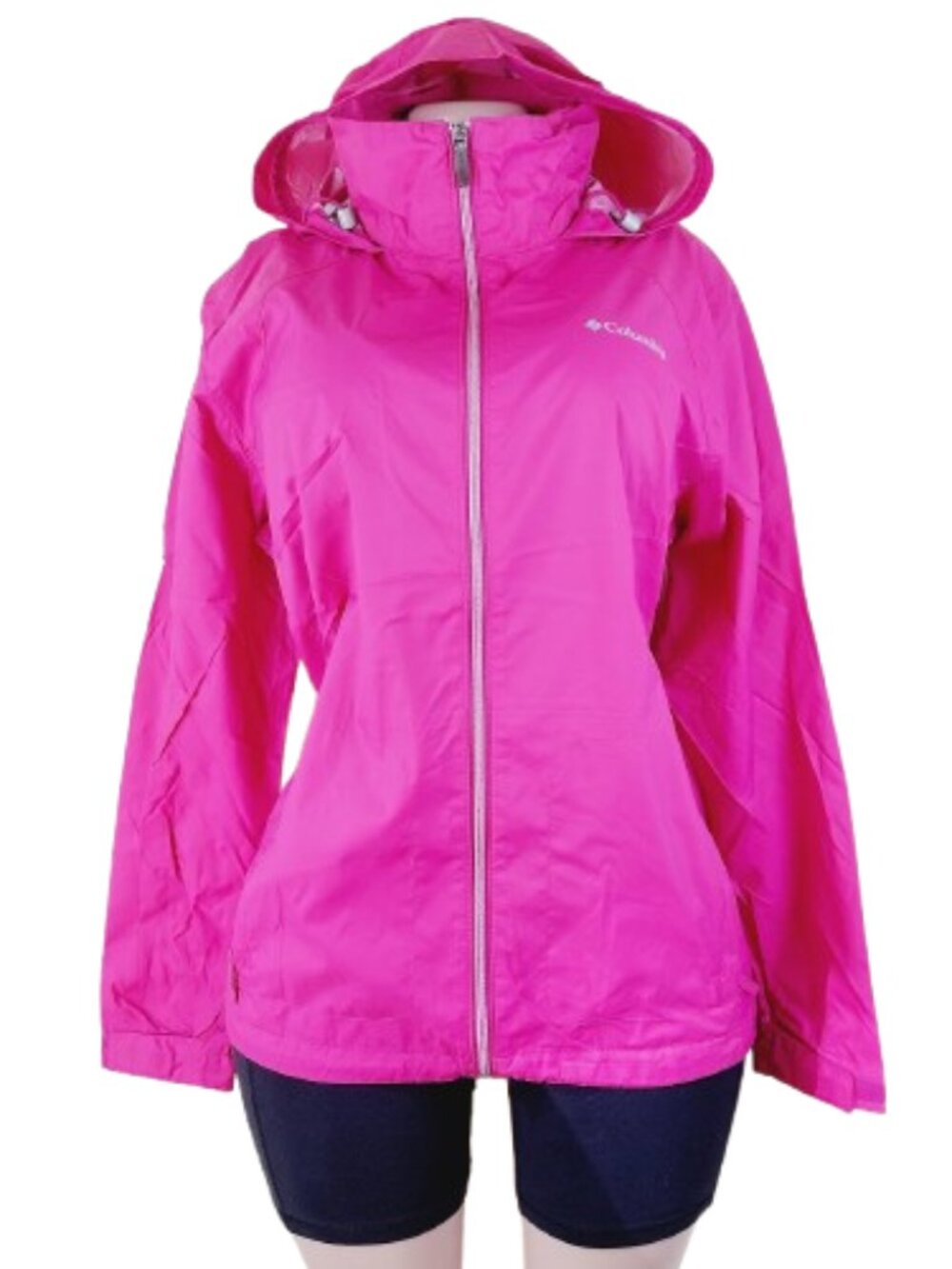 Columbia Sportswear Women’s Fuchia Pink Switchback III Lightweight Jacket Sz 1X